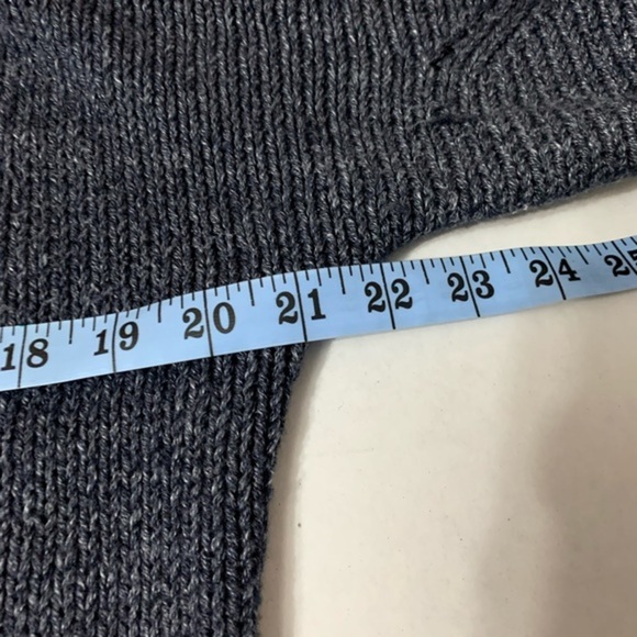 ✨ Comptoir des Cotonniers Blue Wool Blend Sweater Made in Italy ✨ - Picture 4 of 5